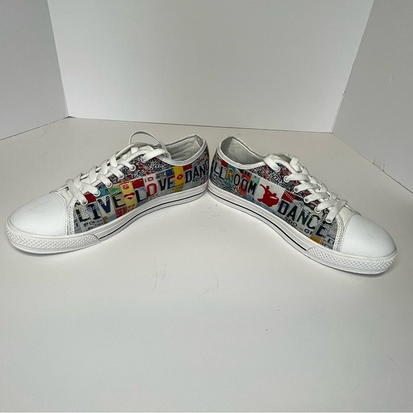 Live Love Dance Graphic Shoes For Men(7) & Women (9) - Picture 7 of 11